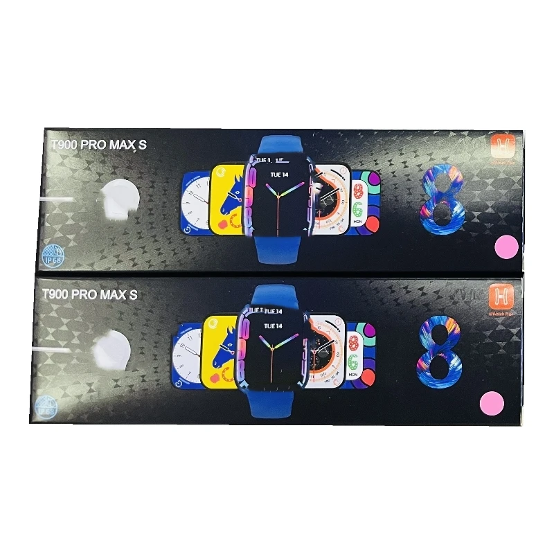 T900 Pro Max S Smartwatch Sport Fitness Tracker reloj inteligente IP68 waterproof  Wearable Device Smart Watch Series 8 seri 8