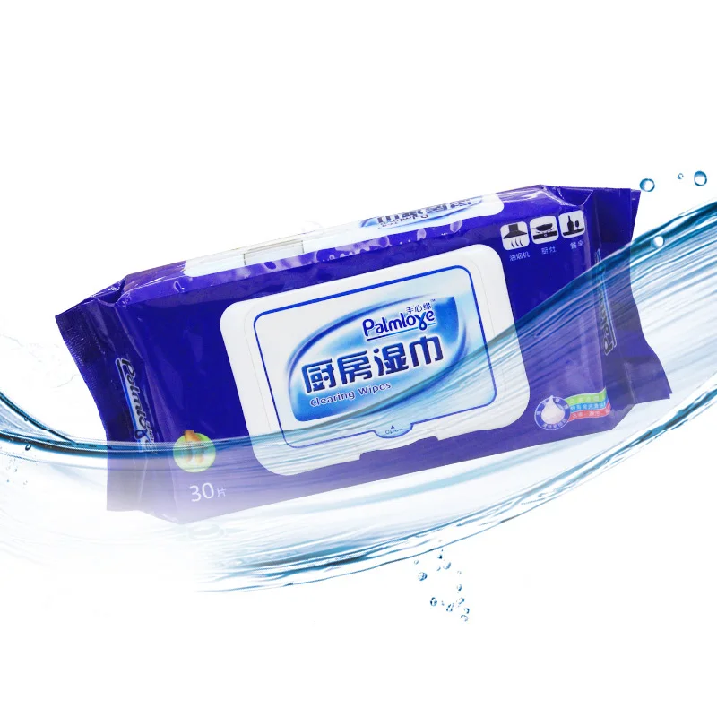 Palmlove Kitchen Cleaning Wipes Household Wet Tissue Kitchen Cleaning Wipes