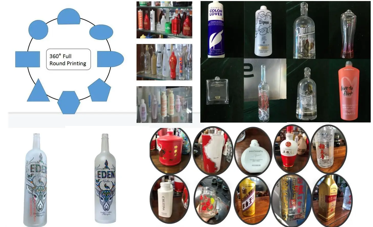 High Accuracy Bottle Automatic Screen Printer Silk Screen Printing Machine for Glass Plastic Metal Container