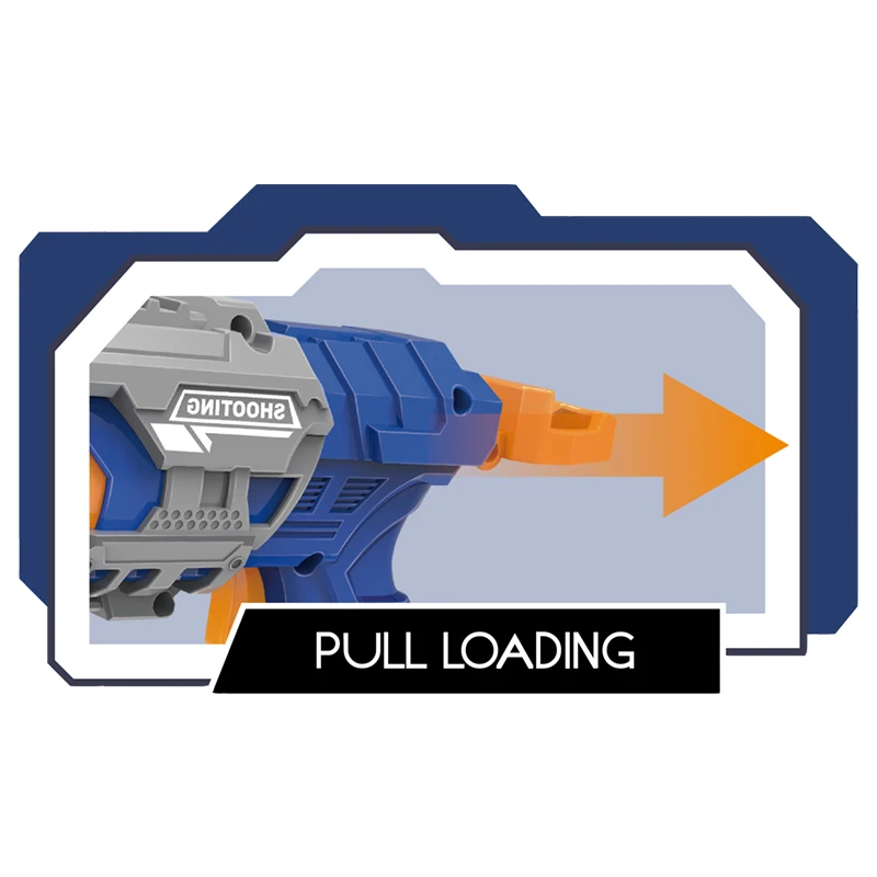 Wholesale kids shooting game toy gun soft bullets gun high quality sponge play toys soft bullet shotgun