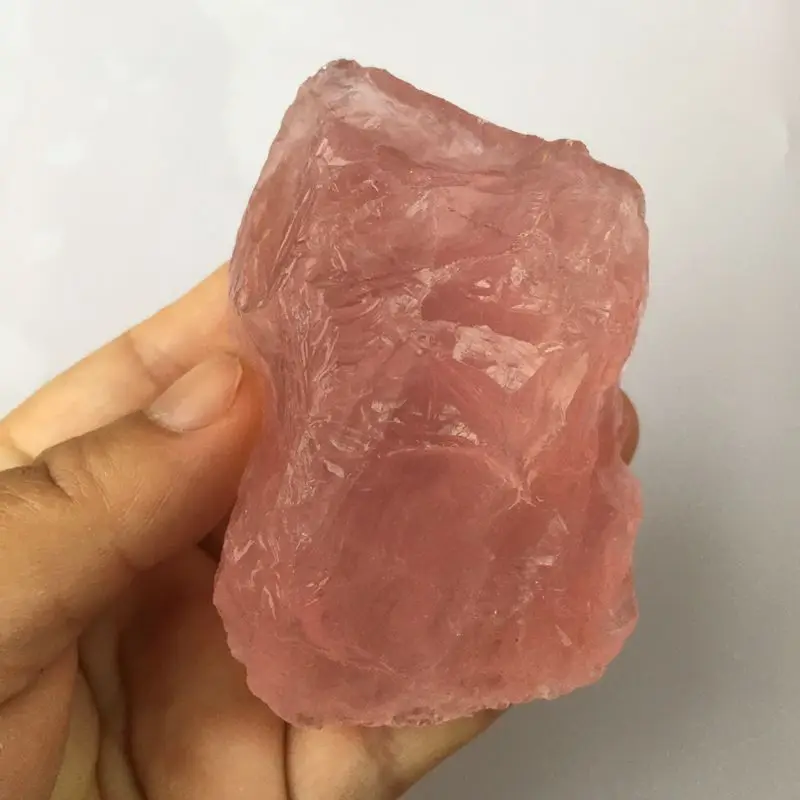 wholesale natural raw rose pink crystal Stone rough rose Quartz healing stones