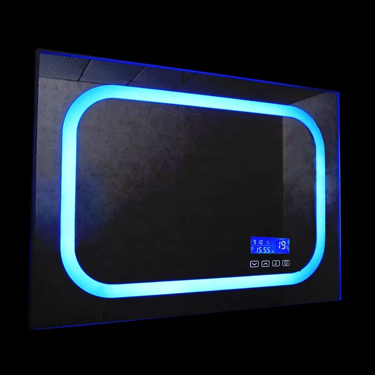 Touch Screen LED Backlit light Smart bathroom Mirror with Bluetooth player