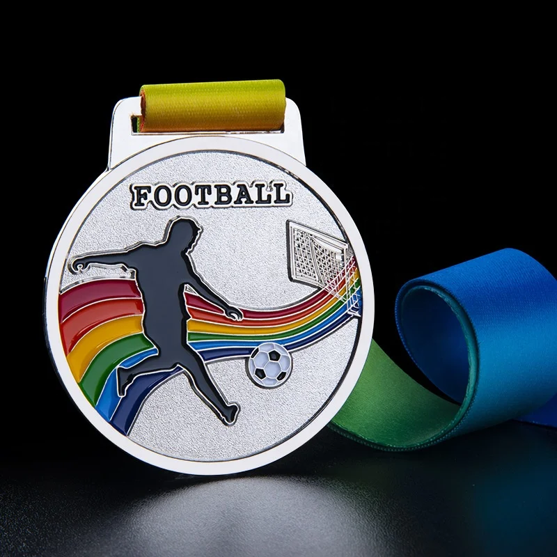 Gold Award Football Medals-Winner Medal Gold Prizes for Sports Competitions Party