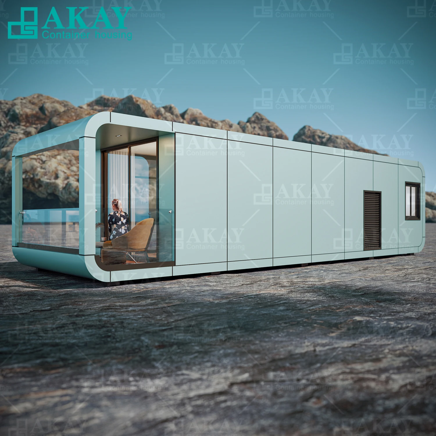 AKAY Luxury Prefabricated Capsule House a High-End Prefabricated Home