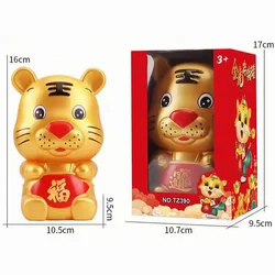 OEM 2022 Hot China Golden Tiger Piggy Bank For Kids