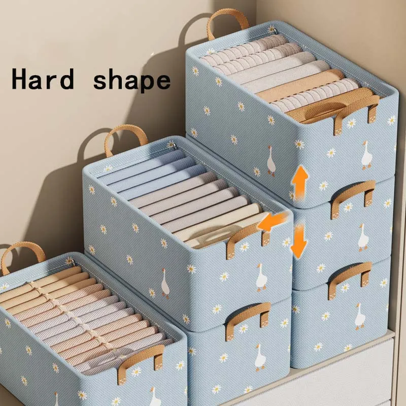 Home Clothes Organizer Box Wholesale Price Storage Box Plastic Folding Storage Boxes For Clothes