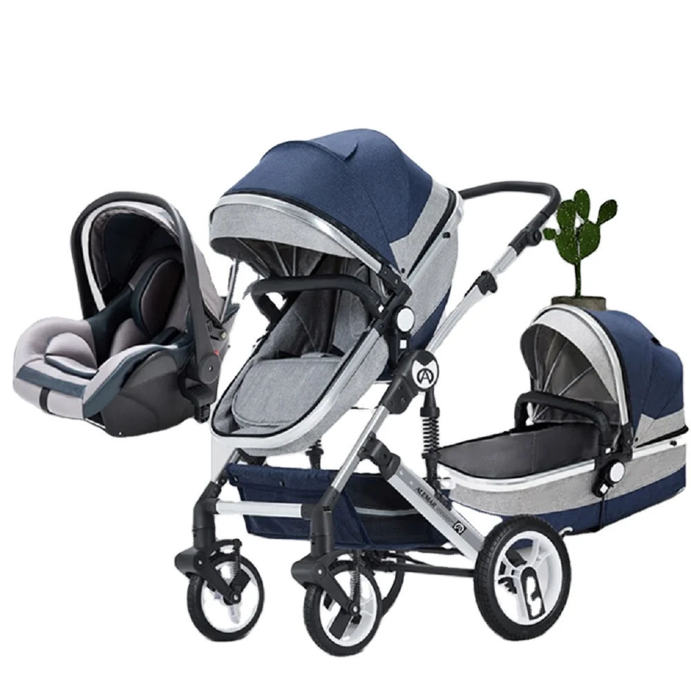 good baby pram EN1888 wholesale good baby stroller 3 in 1 luxury baby pram with car seat