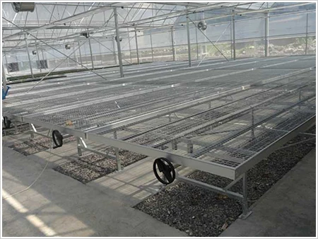Hydroponics System Greenhouse Ebb and Flow Adjustable Flood Rolling Tray Tables for Sale