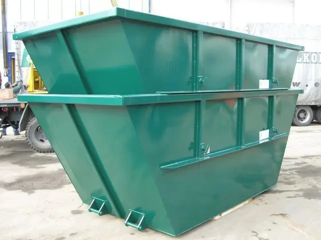 8 yard Skip container garbage waste bin skip loader container dumpster 6 yard 5 yard 4 yard absetzskip