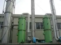 
acid gases SO2 , HCL, NOx wet gas scrubbing system 