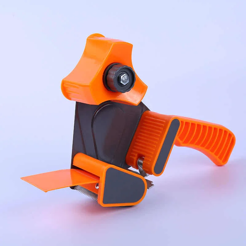 Легкий промышленный дозатор оранжевой ленты с боковой