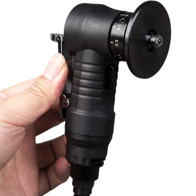 mini pneumatic portable chamfering machine which can polishing copper metal pipe mold steel plate bar