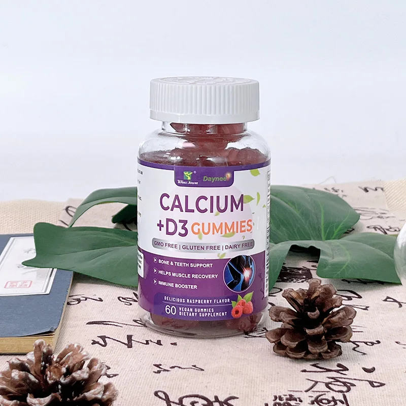 Winstown Calcium+D3 gummies Helps muscle recovery RECOVERY Magnesium Zinc Potassium Calcium jelly Vitamin D3 gummies
