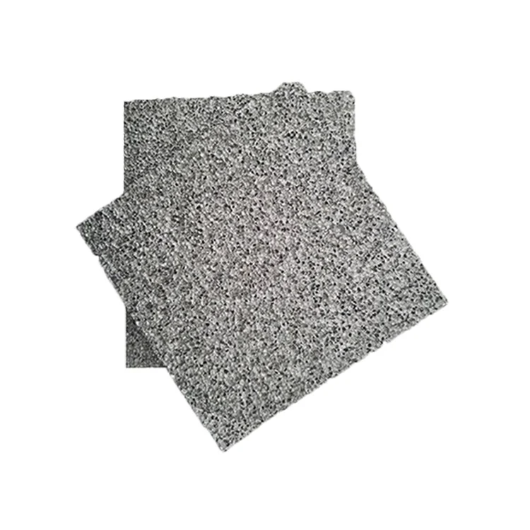 High Quality Customized Size High Performance Aluminum Foam Hot Sale Sound and Heat Insulation Building Material