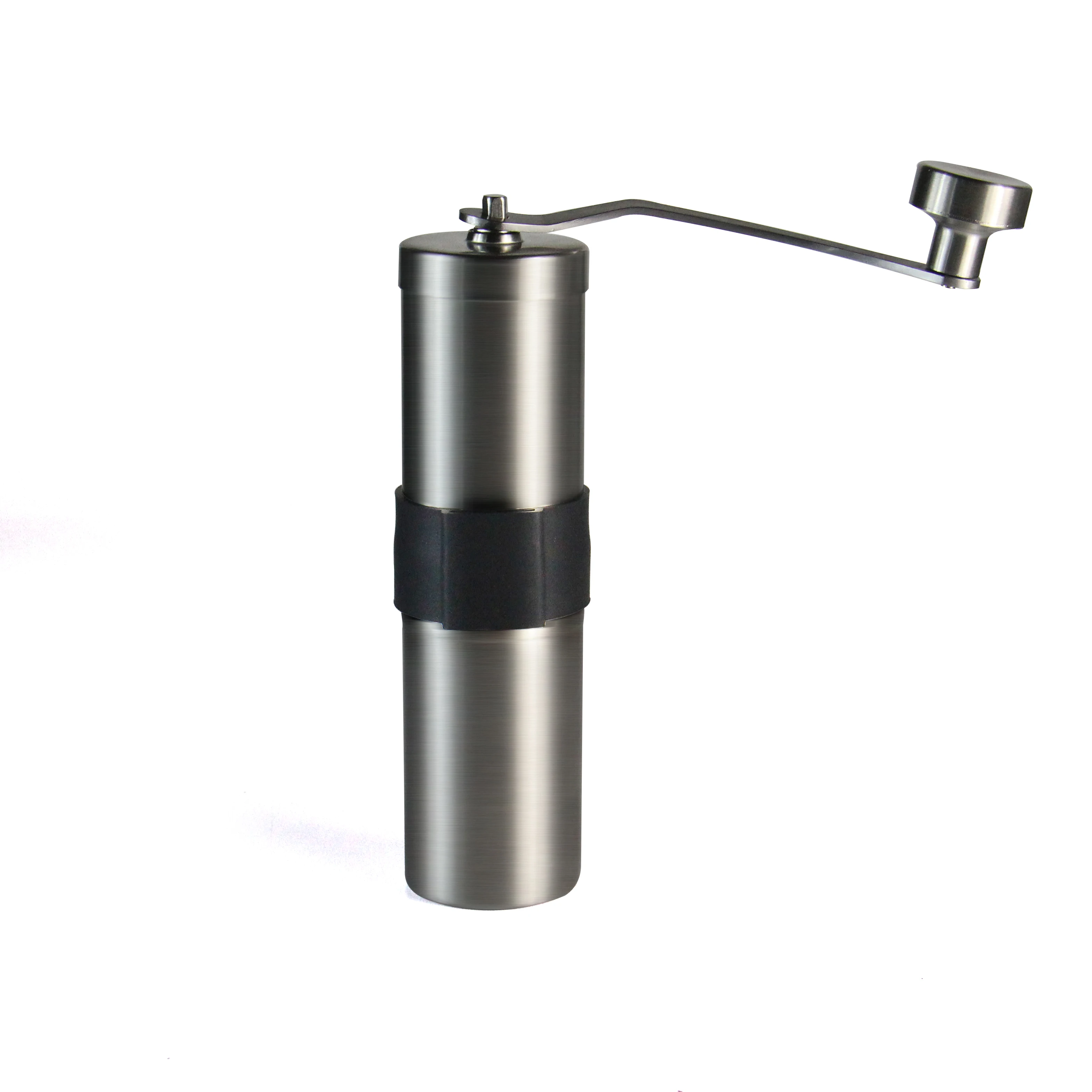 Latest High Quality Manual Coffee Maker  Include Silicon Rubber Case Steel Burr 0.8 mm Body Coffee Grinder