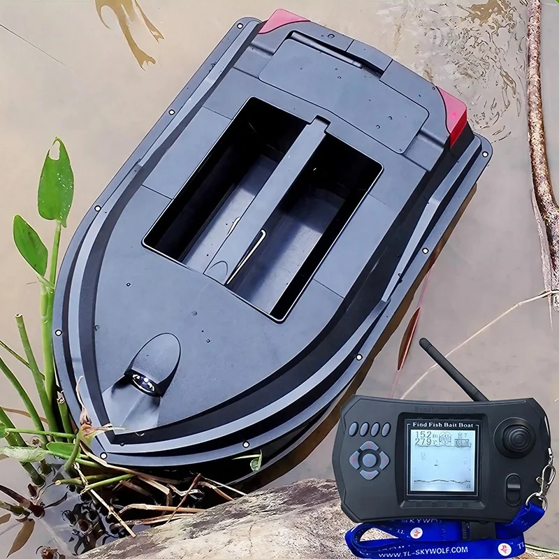 Бесплатная доставка, литий-ионный аккумулятор, двухкорпусный гидролокатор, рыболокатор, Радиоуправляемый рыболовный Приманка, лодка с рыболокатором и GPS для рыбаков