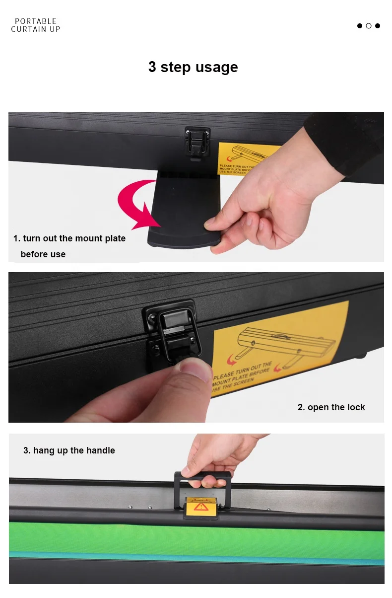 Portable 59in x 79in Collapsible Chroma Key Panel, 10 Second Setup Retractable Green Screen Background