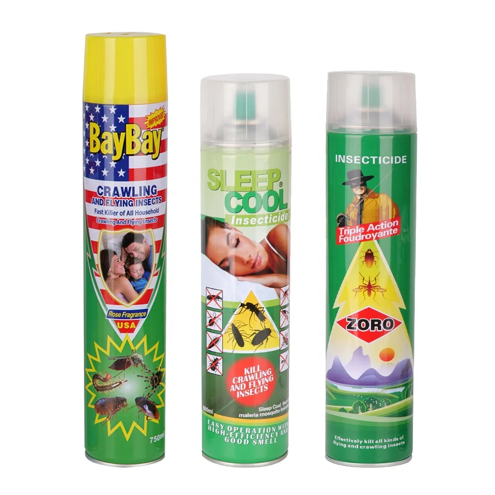 Eco-friendly Insect Aerosol House Cockroach Killer Aerosol   Mosquito Insecticides  Manufacturer Wholesales