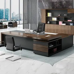General Office Computer Desk mobilier de bureau Modern Wooden ceo Office Furniture Executive Desk