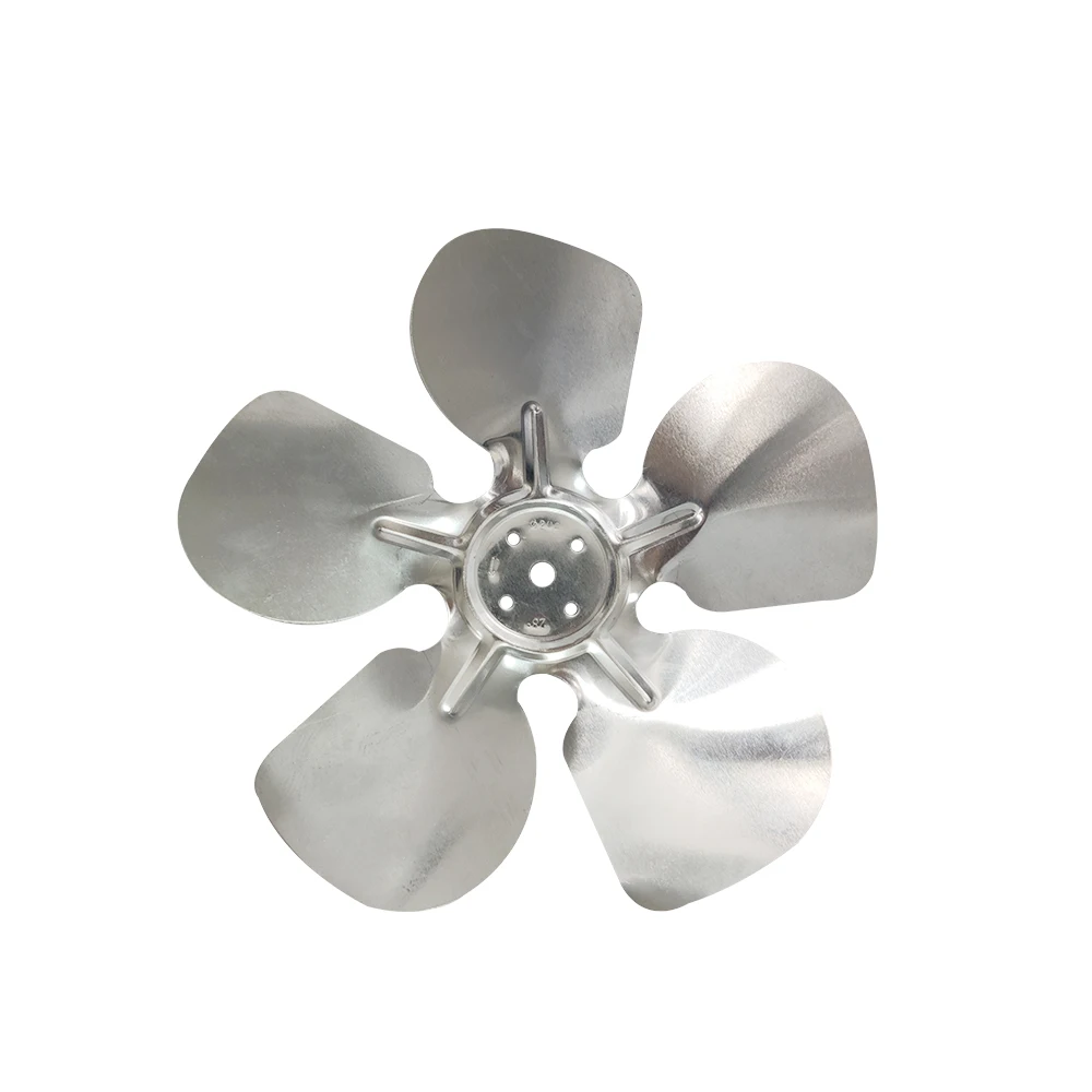 Kiron 154~300mm shaded pole motor aluminum fan cooling blade for refrigerator condenser motor fan blade