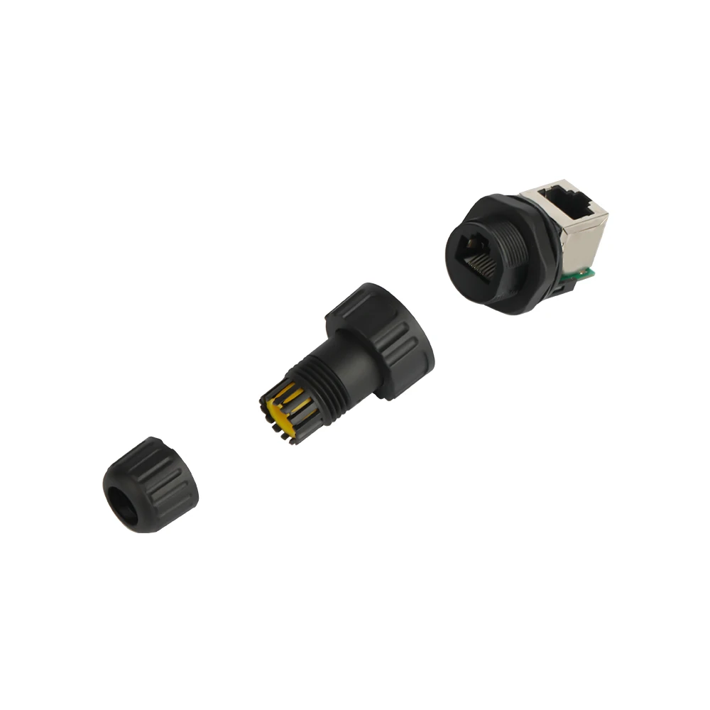 Manufacturers Wholesale Cat5 Connector Head Sheath Plugs Rj45 Waterproof Connector