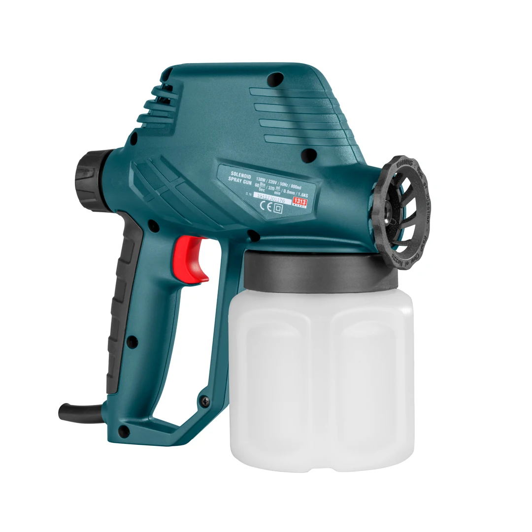 Ronix Model 1313 130W 800ml Lightweight Portable Safe Household Electric Paint Spray Gun with High Pressure