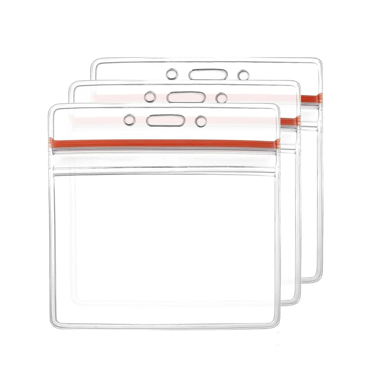 Заводской индивидуальный выдвижной держатель для удостоверения личности/пластиковый держатель для Бейджа