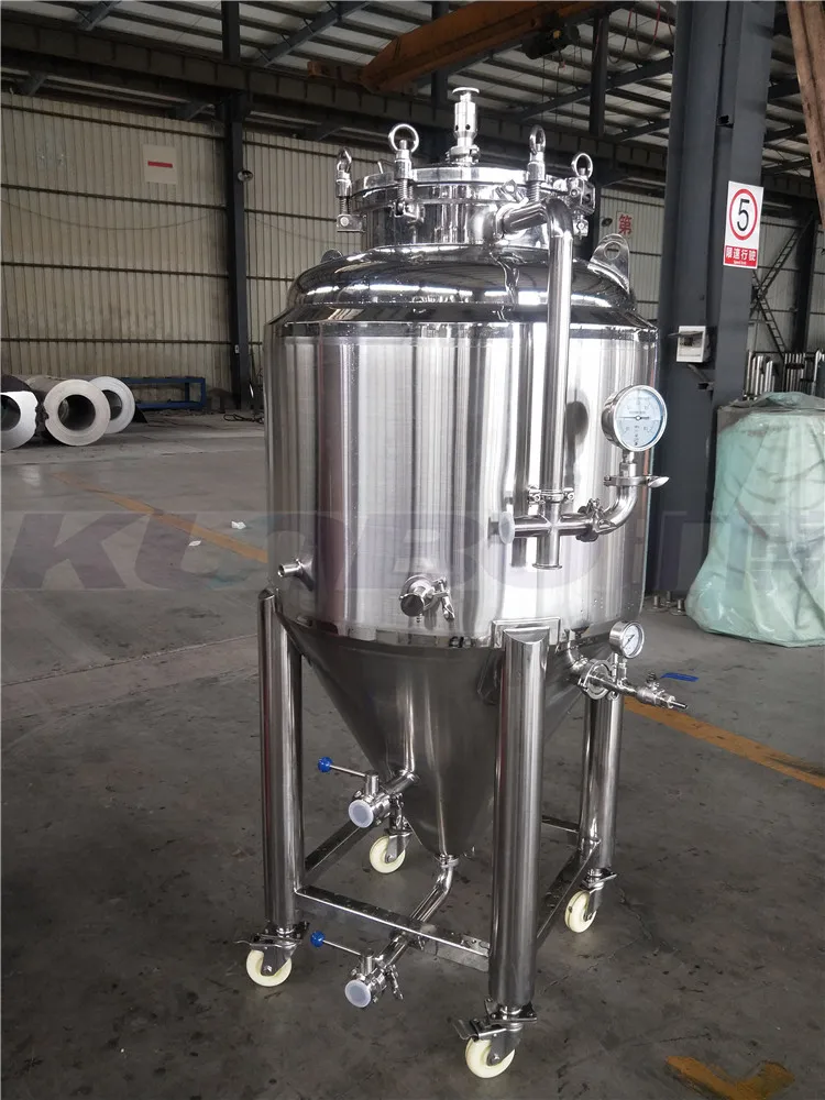 KUNBO Beer Brewing Equipment For Making Beer Stainless Steel 200l Conical Fermentation Tank Bucket For Micro Brewery