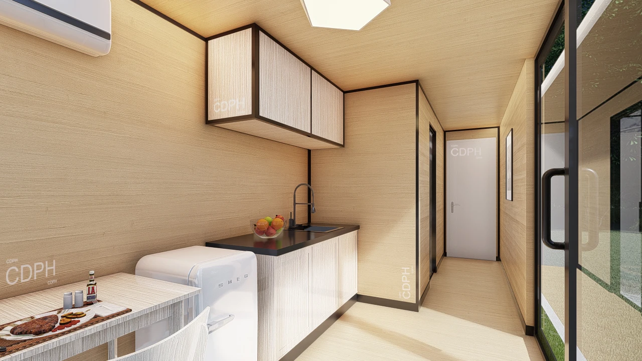 CDPH Luxury Residential Container House Prefab Cabin Container House