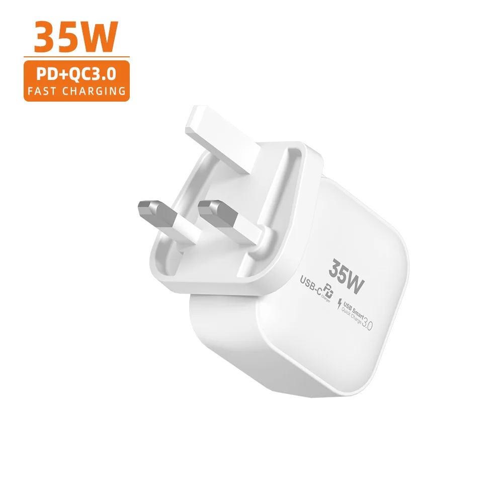 Vina OEM завод KR Plug KCC KC UL PD QC Mini 20 Вт 35 USB C зарядное устройство для телефона Быстрая зарядка перезаряжаемой батареи