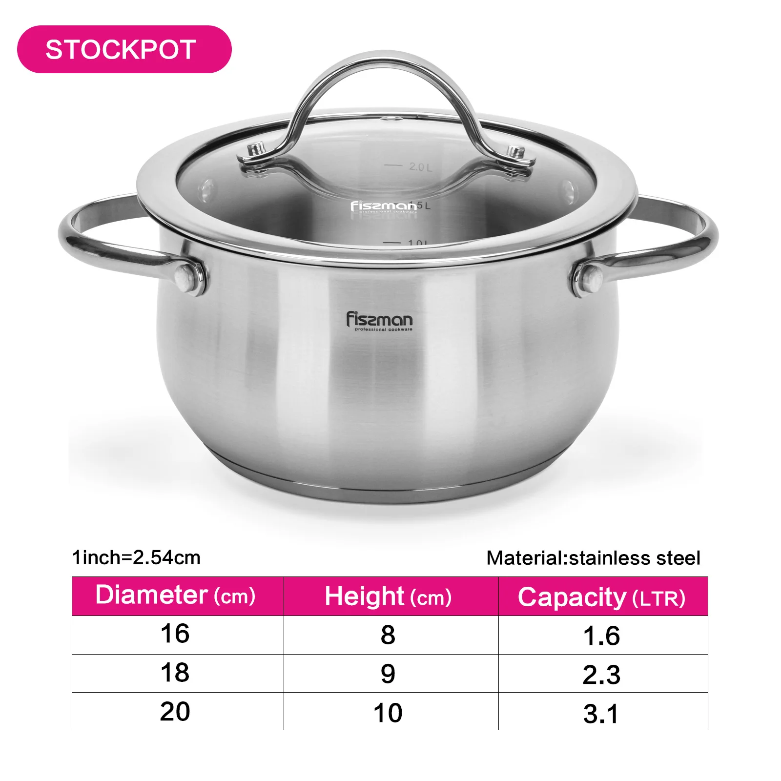 FISSMAN 5411 16x8cm Dishes Kitchen Chef Casserole