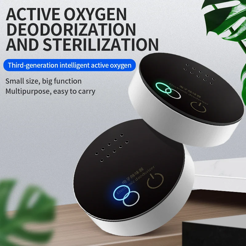 Professional Mini Ozone Machine O3 Air Ozone Generator for Odors for Home Office Basement Kitchen Cars Pets Smoke