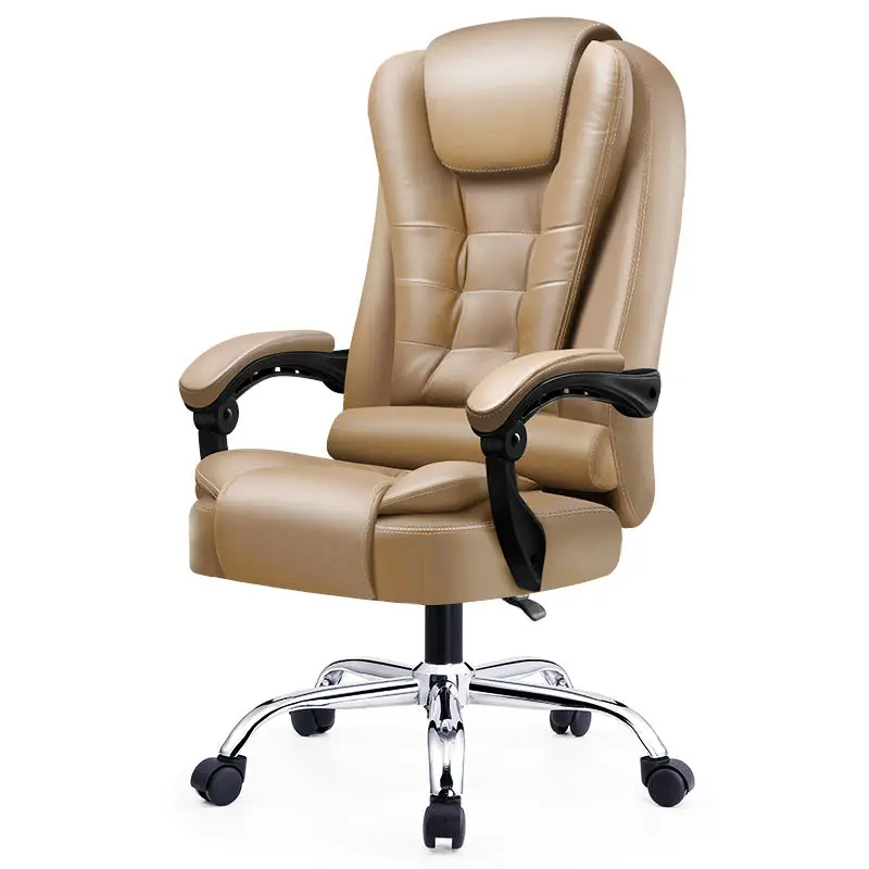 Luxury Boss Leather Ergonomic Massage Revolving Recliner Swivel Office Chair for sale