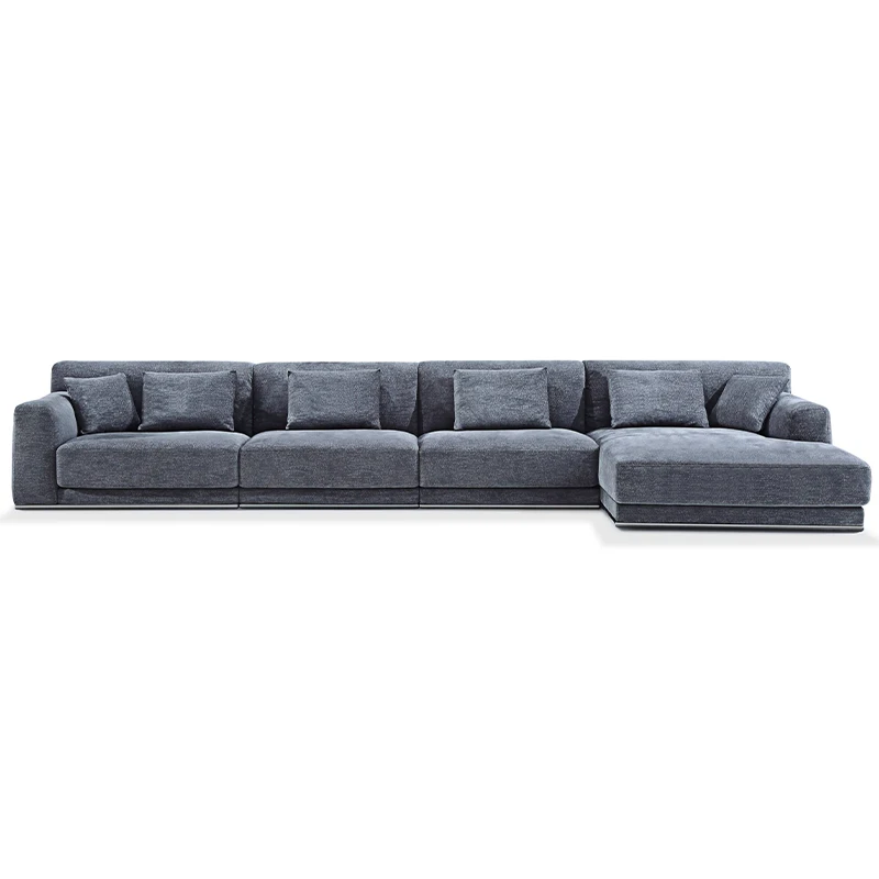 High Class Brand Big Whole House Furniture Sofa Living Room Modern L Shaped Sofa Set for Luxury All Full House Furniture