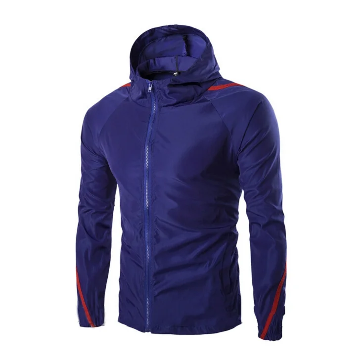 Sublimation Solid Windproof Micro-Fiber Custom Jackets with