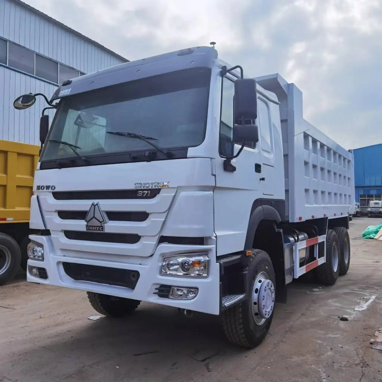 Ethiopia used and new HOWO 6x4 20 30m3 10 wheel dump truck mining dump truck for sale