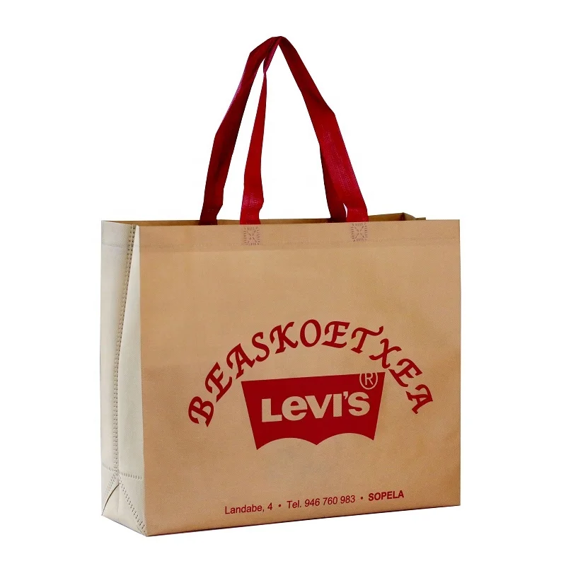 Экологичная термогерметичная Складная многоразовая Нетканая Сумка-тоут для супермаркета