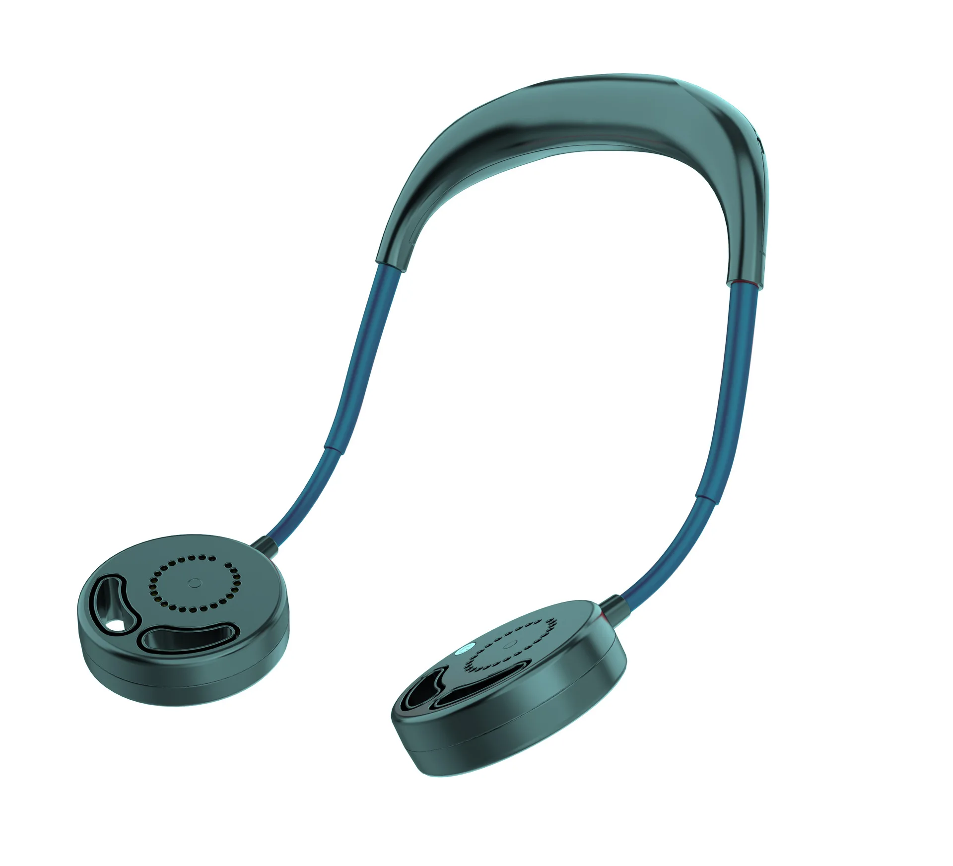 Factory Direct Sell Usb Neck Wearable Portable Cooling Fan Outdoor Rechargeable Sport Mini Neck Fan