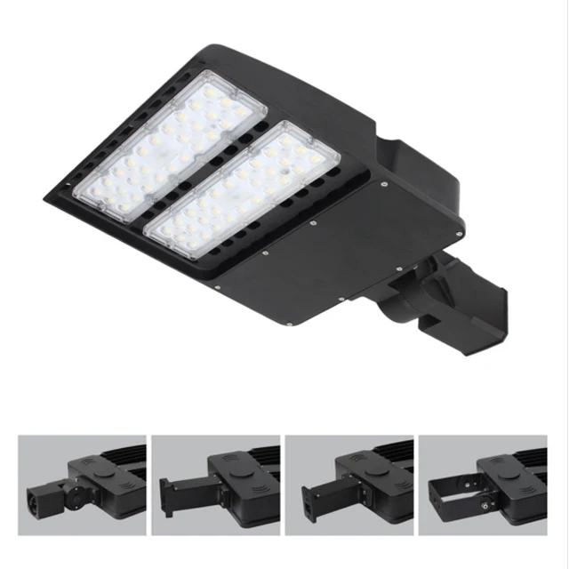 outdoor highway smart light photoelectric controls pole model 100 watt led street lighting