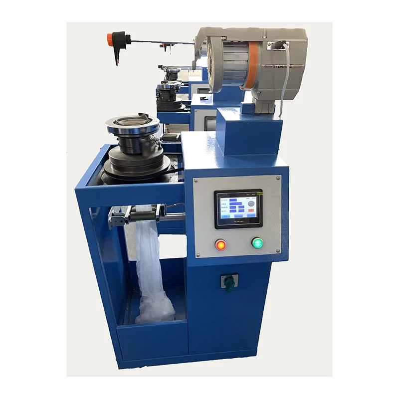 
Chinese Supplier CEF598A Stocking Hose Knitter Yarn Braiding Machine for Dyeing Test 