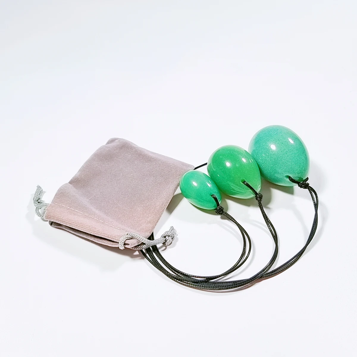 2023 зеленый авантюрин Йони яйцо для женщин Кегель упражнений сверлило Хрустальное ухода за здоровьем подарок на сексуальное