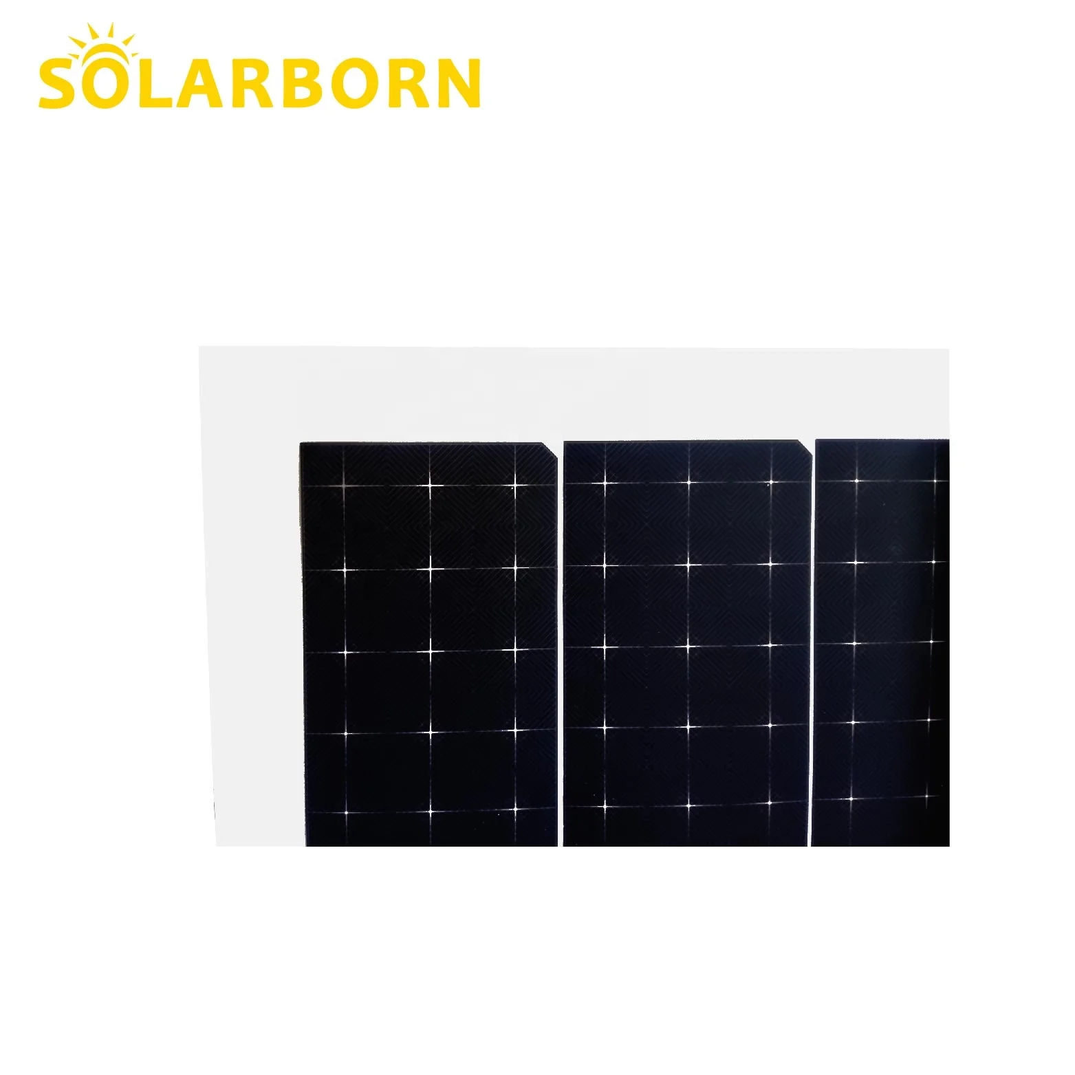 Solarborn 375W ETFE system energy cells related products panel flexible solar panels for RV Camping