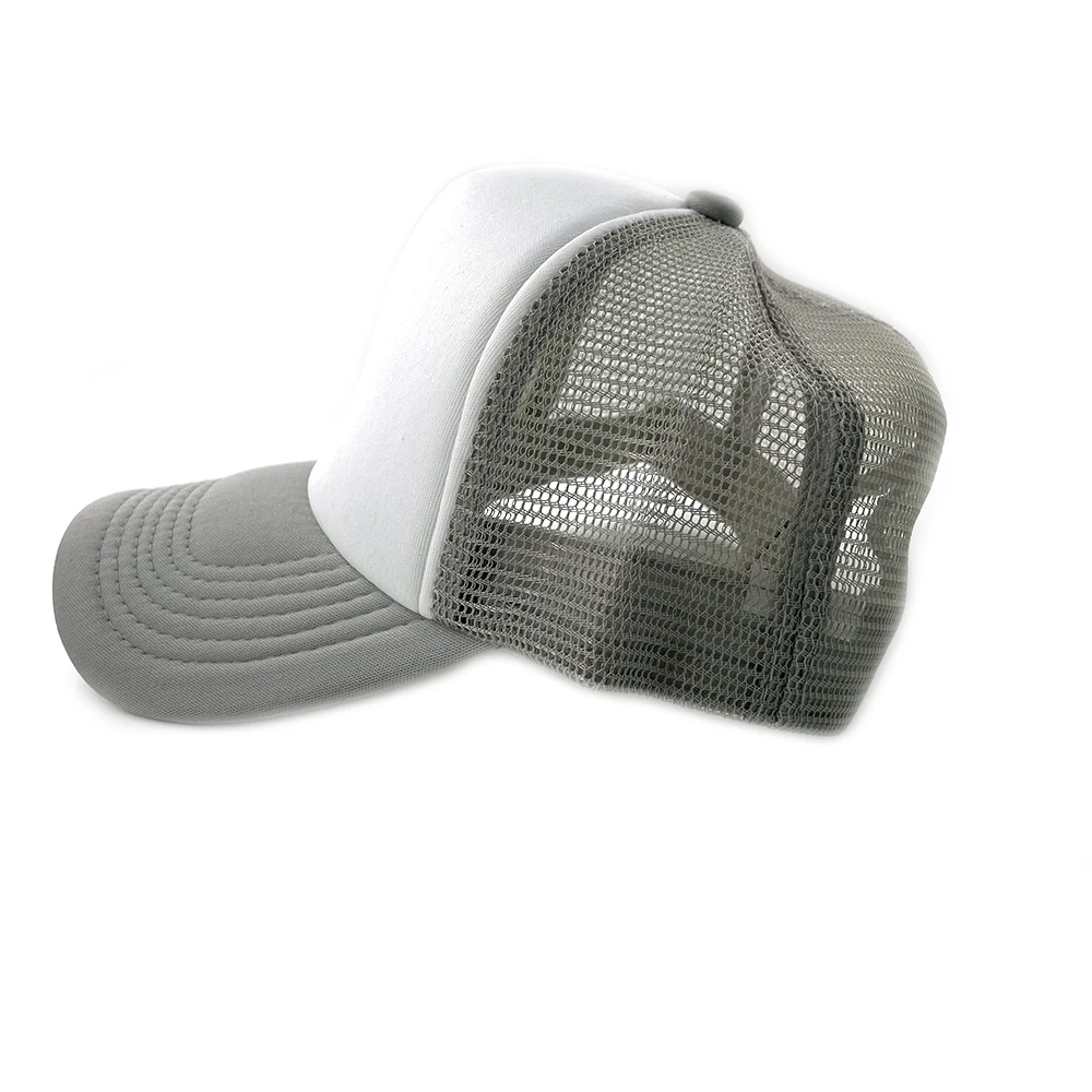 Embroidery foam mesh wholesale hats custom embroidered trucker cap hat