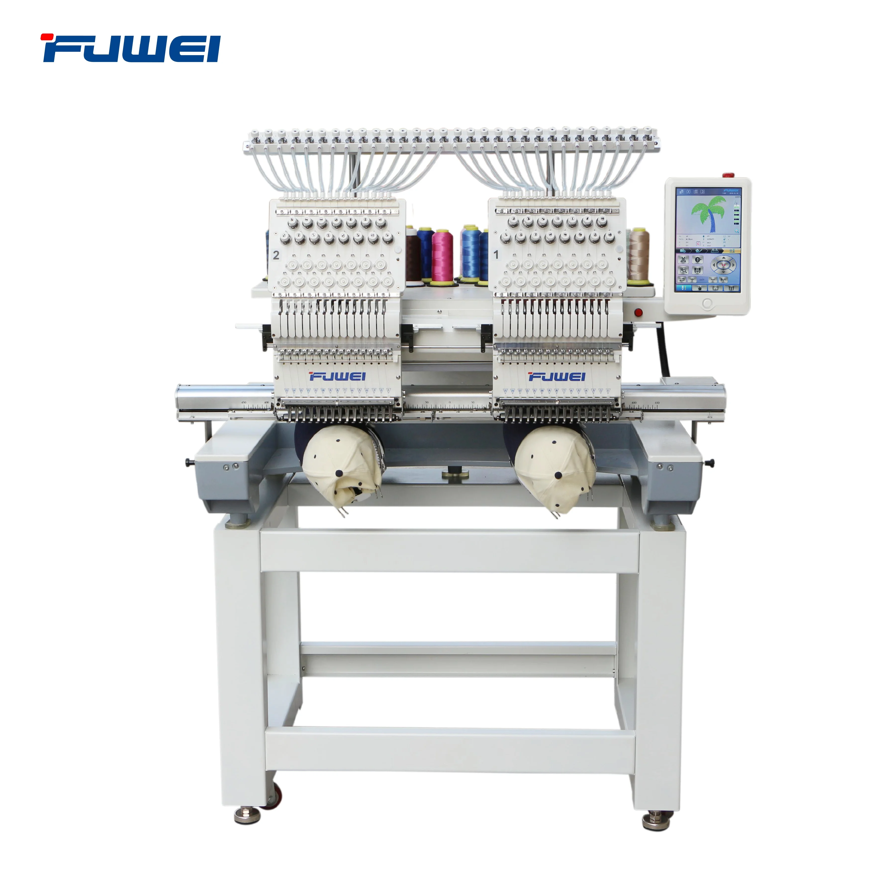 fuwei single 2 4 6 head 12 needle  computer household embroidery machine