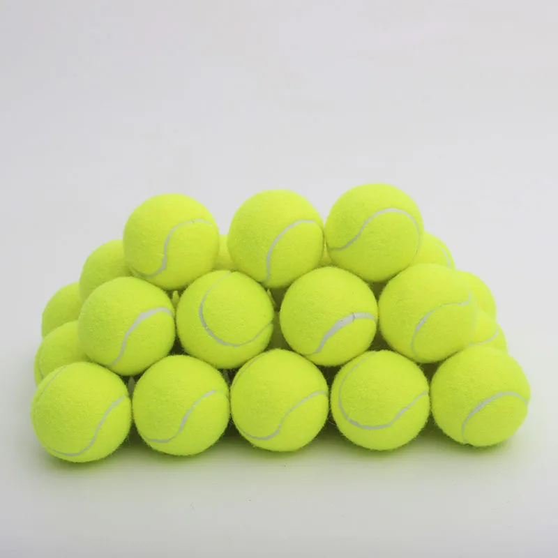 wholesale custom cheap pro tournament rubber yellow blue cricket tennis ball