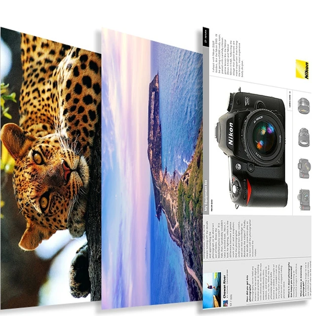 wholesale price  Glossy Photo Paper A4 Premium Luminous inkjet paper 160g 180g 230g 260g  photo paper a4