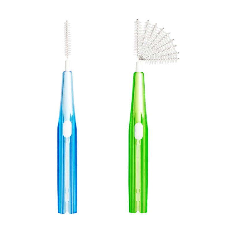 
Interdental Slim Brush Toothpick Tooth Flossing Head Oral Dental Hygiene Brushes 100 Counts 