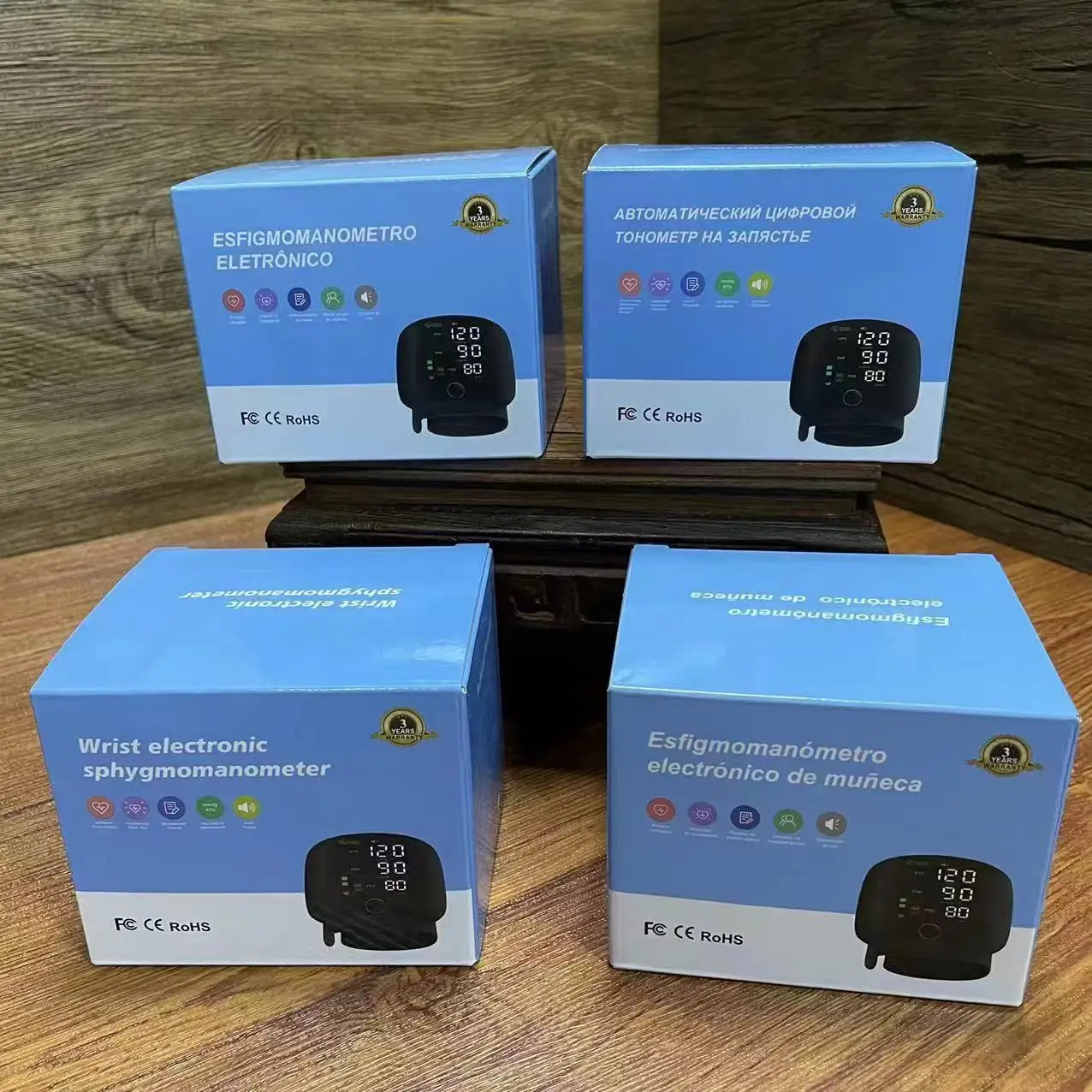 Electronic sphygmomanometer  blood pressure monitoring device automatic digital automatic  BP blood pressure monitor