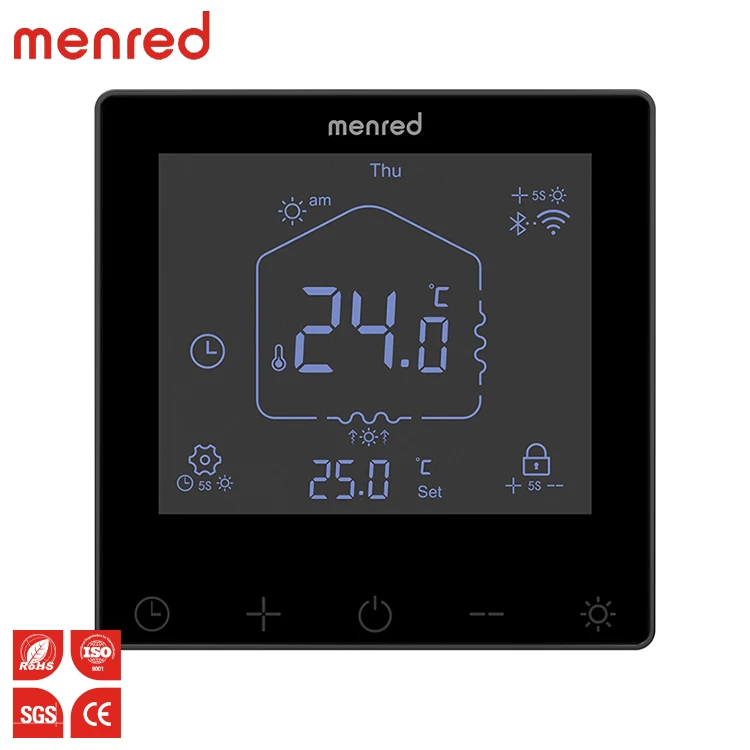 Touch Screen Heating Smart Thermostat for Floor Heating Electric 16a/Gas Boiler/Underfloor Temperature Control