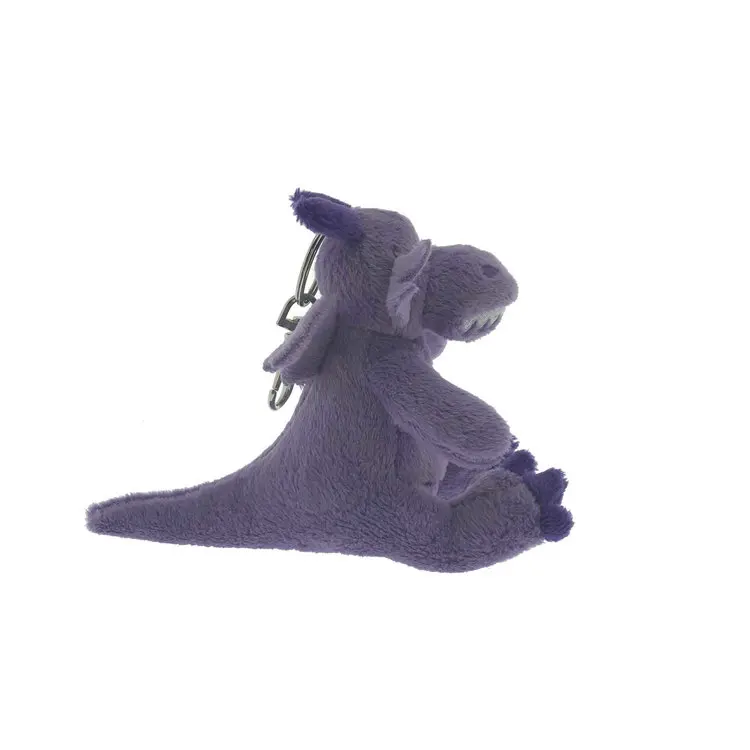 2021 hot sale high quality stuffed animal character plush dinosaur dragon cool toys keychain